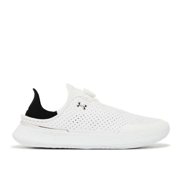 アンダーアーマー Under Armour 【 Slipspeed 'White Black' Men White/Black 】 メンズ 白色 ホワイト 黒色 ブラック