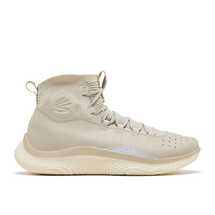 Curry Brand 【 Curry 4 Flotro \u0027Saturn\u0027 Men Sandstorm/Halo Gray 】 カリー メンズ gray 薄墨色・薄墨色・薄墨色