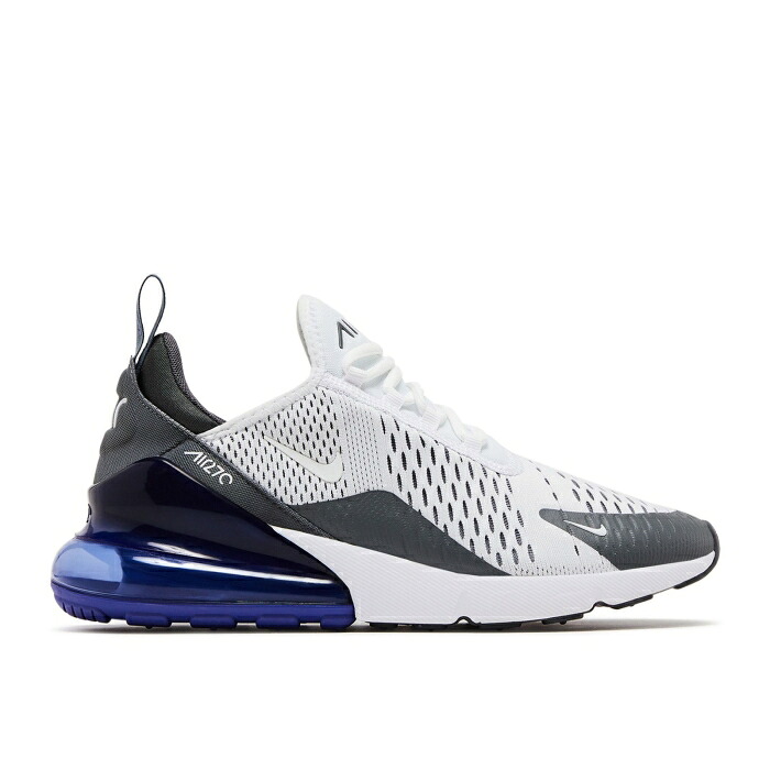 ナイキ Nike 【 Air Max 270 'Persian Violet' Men White/White-Persian Violet-Dark Grey 】 マックス メンズ 白色 ホワイト 灰色 グレー
