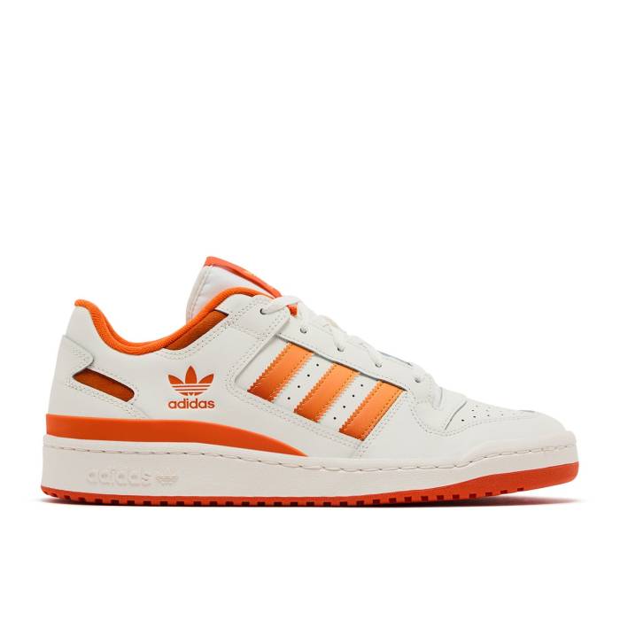 アディダス Adidas 【 Forum Low 塩素 \u0027White Orange\u0027 Men Cloud White/Real Gold/Orange 】 討論会 メンズ 白いこと 白いこと レアル ゴールド orange 橙・オレンジ色