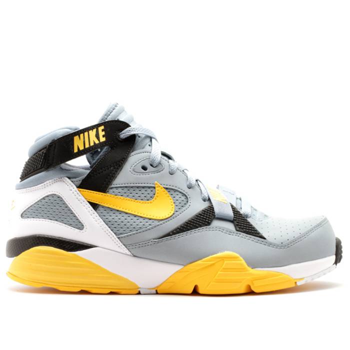 ナイキ Nike 【 Air Trainer Max 91 \u0027Stone Grey Medium Yellow\u0027 Men Stone Grey/Mdm Yellow-Blck-Wht 】 調教師 マックス 薄墨色 薄墨色 メンズ 薄墨色 薄墨色