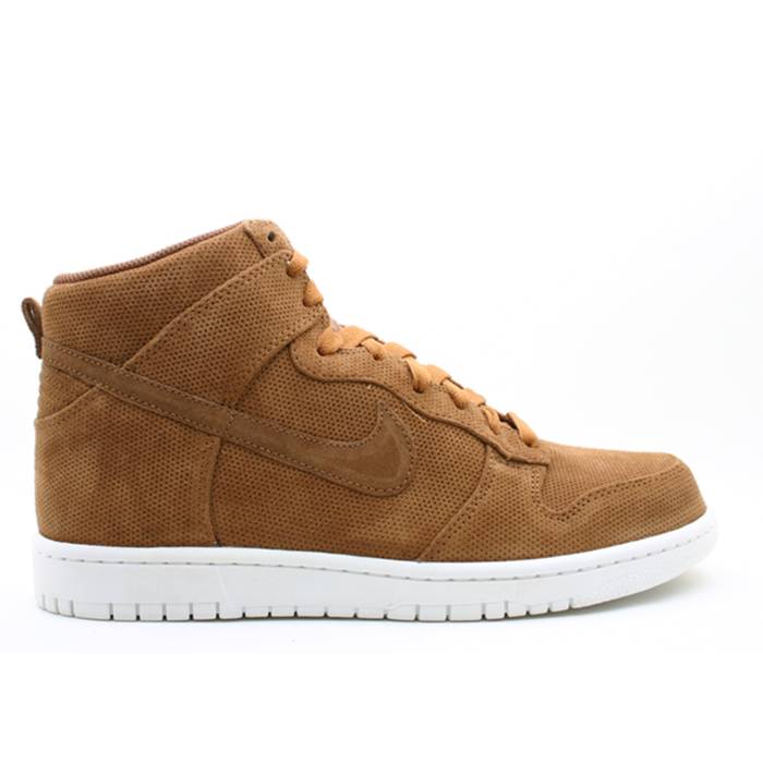 ナイキ Nike 【 Dunk High Premium Men Lt British Tan/Lt Brtsh Tan-Sl 】 ダンク 御機嫌 Premium 割り増し金 メンズ