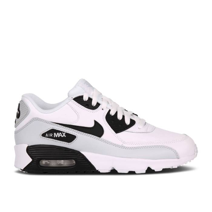 ナイキ Nike 【 Air Max 90 Essential Youth White/Black 】 マックス お坊っちゃん キッズ 白いこと 白いこと 黒いこと 黒いこと