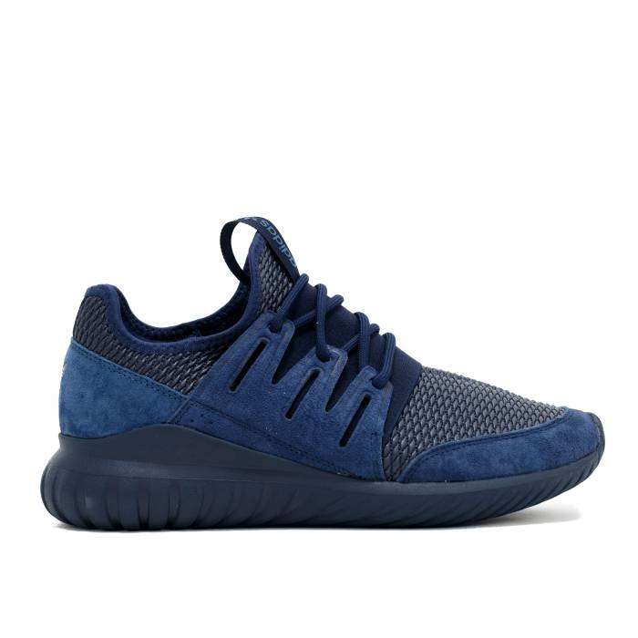 アディダス Adidas 【 Tubular Radial 'Collegiate Navy' Men Collegiate Navy/Collegiate Navy/Night Navy 】 チューブラ メンズ 紺色 ネイビー ナイト
