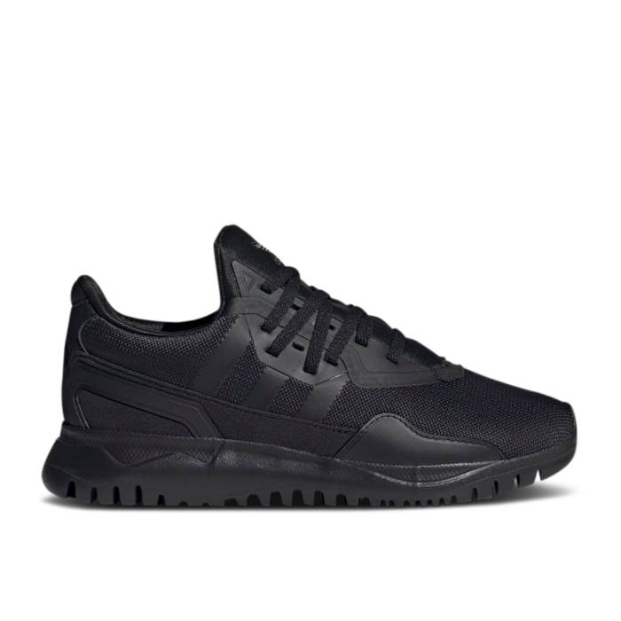 アディダス Adidas 【 Flex Big Kid \u0027Triple Black\u0027 Youth Core Black/Core Black/Core Black 】 お坊っちゃん キッズ 中核グループ 黒いこと 黒いこと