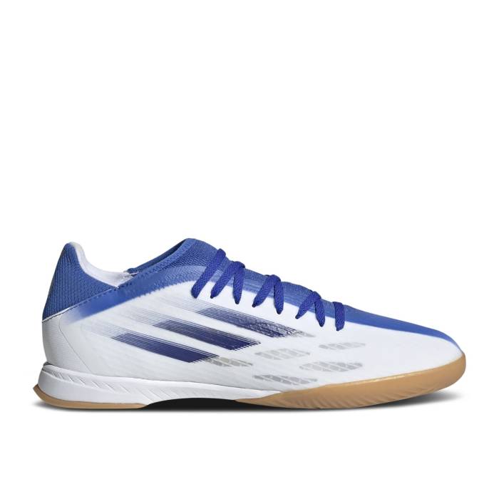 アディダス Adidas 【 X Speedflow.3 In White Legacy Indigo Men Cloud White/Legacy Indigo/Hi-Res Blue 】 legacy レガシー メンズ 白色 ホワイト legacy レガシー 藍色・インディゴ 青色 ブルー