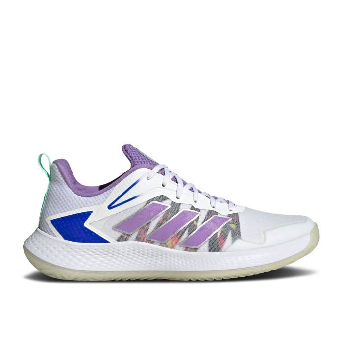 アディダス Adidas 【 Wmns Defiant Speed \u0027White Violet Fusion\u0027 Women Cloud White/Violet Fusion/Lucid Blue 】 Speed 素早さ 紫・相撲取り草 レディース 白いこと 白いこと 紫・相撲取り草 Fusion 核融合反応 青味