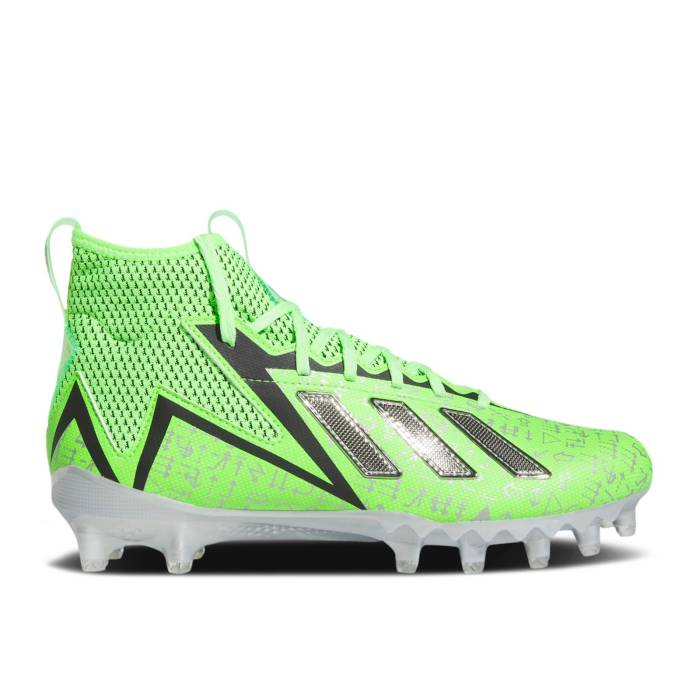 アディダス Adidas 【 Freak 23 \u0027Super Bowl\u0027 Men Team Solar Green/Silver Metallic/Core Black 】 メンズ Team 野球クラブ green 緑・緑であること Silver しろがね色・しろがね色 中核グループ 黒いこと 黒いこと