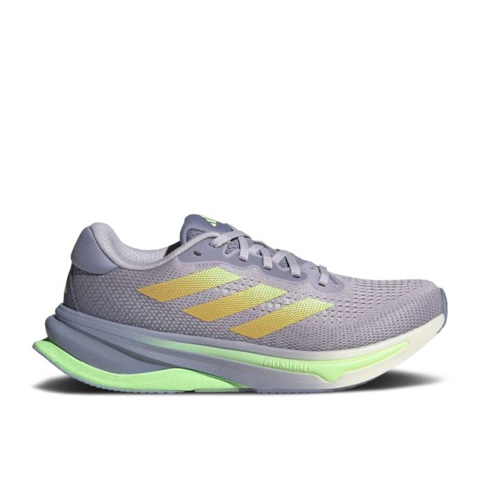 アディダス Adidas 【 Wmns Supernova Solution \u0027Silver Dawn Spark\u0027 Women Silver Dawn/Spark/Green Spark 】 スーパーノバ・ノヴァ レディース Silver しろがね色・しろがね色 green 緑・緑であること