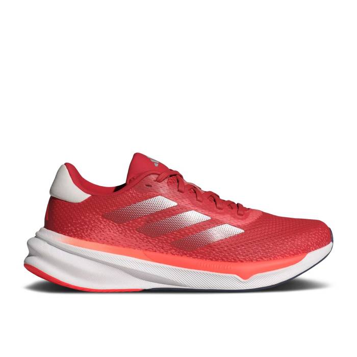 アディダス Adidas 【 Wmns Supernova Stride \u0027Better Scarlet\u0027 Women Better Scarlet/Cloud White/Preloved Scarlet 】 スーパーノバ・ノヴァ レディース 白いこと 白いこと