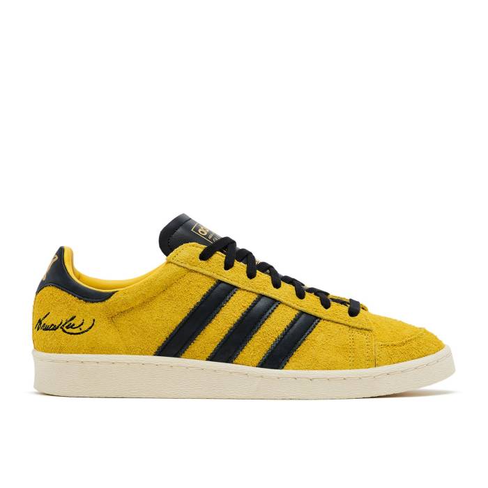アディダス Adidas 【 Bruce Lee X Jabbar Low \u0027Game Of Death\u0027 Men Supplier Colour/Core Black/Cream White 】 メンズ 中核グループ 黒いこと 黒いこと 皮膚軟化剤 白いこと 白いこと