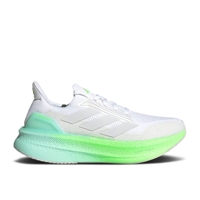 アディダス Adidas 【 Wmns Ultraboost 5X \u0027White Lime Burst\u0027 Women Cloud White/Dash Grey/Lime Burst 】 菩提樹 レディース 白いこと 白いこと 薄墨色 薄墨色 菩提樹 張りさける