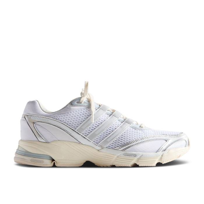 アディダス Adidas 【 Kith X Supernova Cushion 7 \u0027Running Through The Decades Pack\u0027 Men White/Royal/Silver 】 スーパーノバ・ノヴァ メンズ 白いこと 白いこと Silver しろがね色・しろがね色