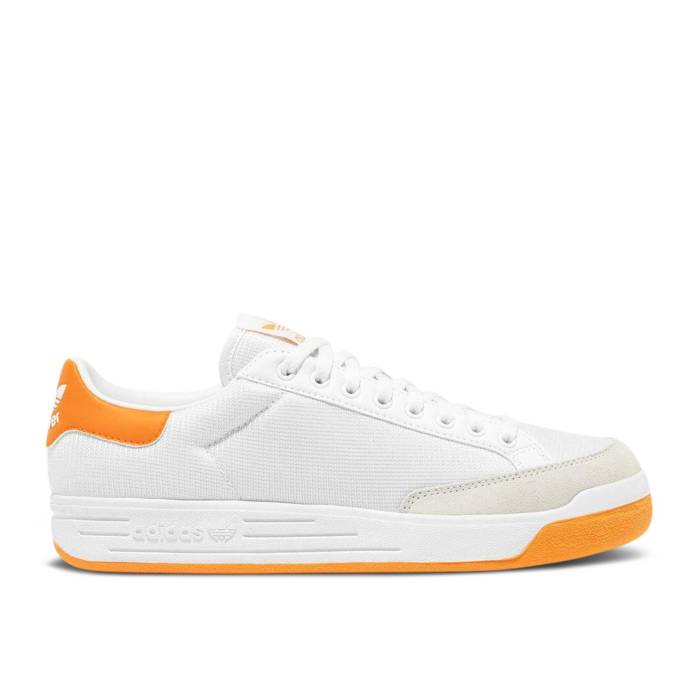 アディダス Adidas 【 West Nyc X Rod Laver \u0027Nyc Delis\u0027 Men Footwear White/Orange/Footwear White 】 メンズ 白いこと 白いこと orange 橙・オレンジ色