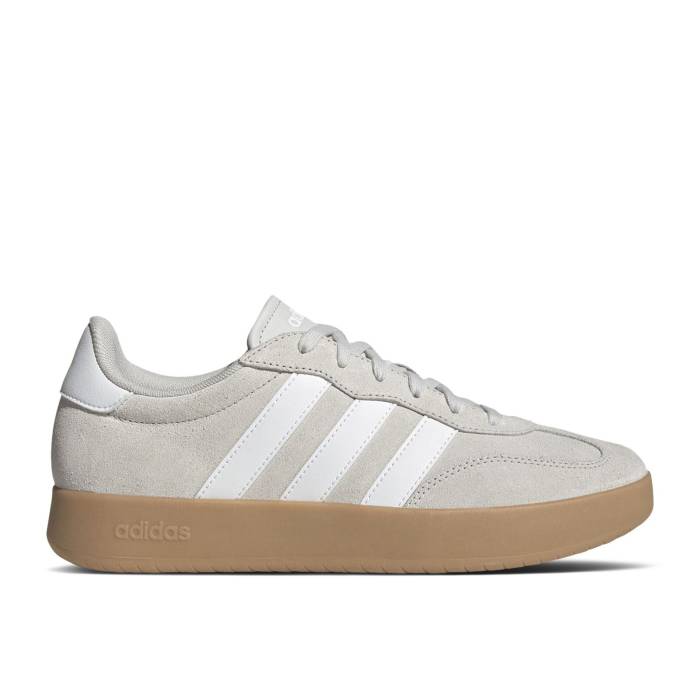 アディダス Adidas 【 Barreda \u0027Grey White Gum\u0027 Men Grey/Footwear White/Gum 】 白いこと 白いこと メンズ 薄墨色 薄墨色 白いこと 白いこと