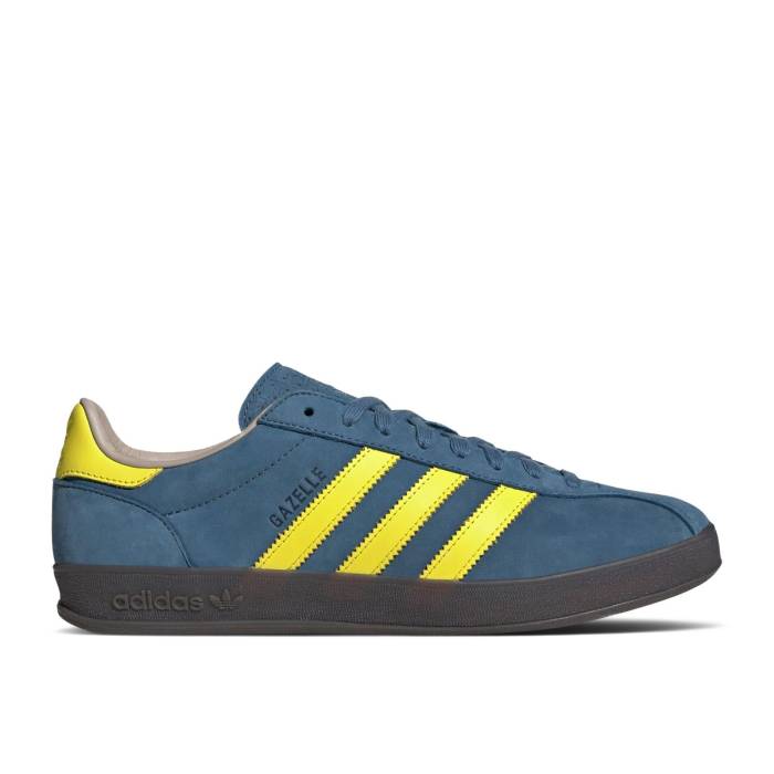 アディダス Adidas 【 Gazelle Indoor Pro \u0027Supplier Color Shock Yellow\u0027 Men Supplier Colour / Shock Yellow / Charcoal 】 ガゼル 労働者階級 ぼうぜん自失 メンズ ぼうぜん自失 yellow 黄味がかった・黄色 濃灰色