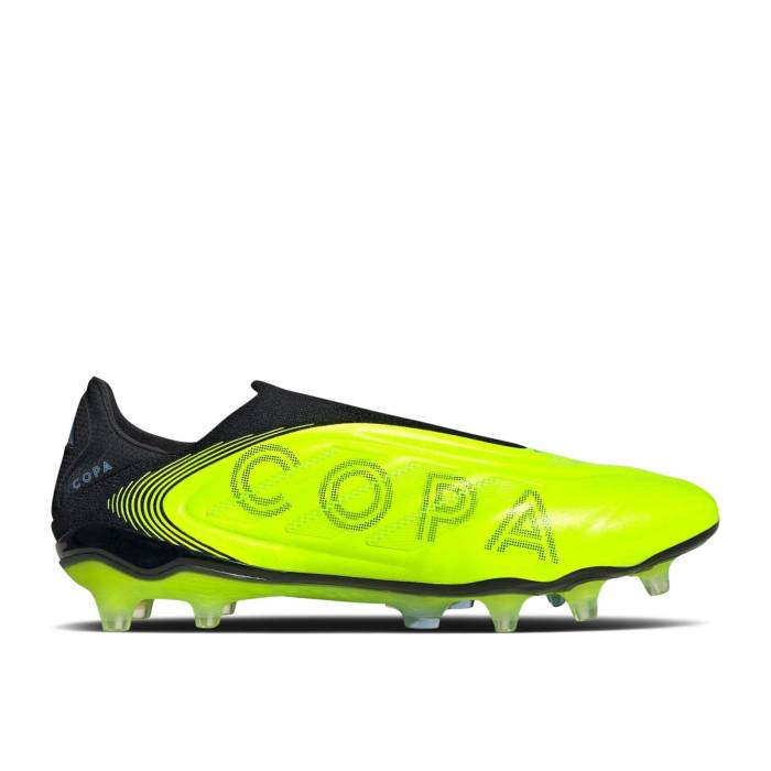 アディダス Adidas 【 Copa Pure 3 Elite Laceless Fg \u0027Mystic Victory Pack\u0027 Men Lucid Lemon/Lucid Lemon/Blue Fusion 】 純一無雑 エリート Victory 制覇 メンズ 青碧 青碧 Fusion 核融合反応