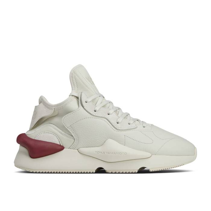 アディダス Adidas 【 Y-3 Kaiwa \u0027Orbit Grey Collegiate Burgundy\u0027 Men Beige/Orbit Grey/Collegiate Burgundy 】 薄墨色 薄墨色 メンズ ベージュ 薄墨色 薄墨色 ブドウ酒色・バーガンディー