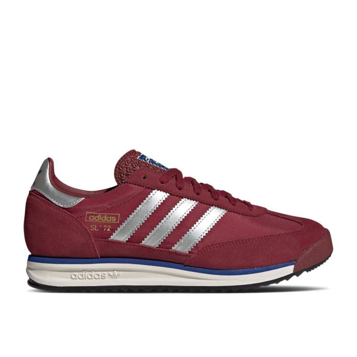 アディダス Adidas 【 Sl72 Rs 'Maroon Silver Metallic' Men Noble Maroon/Silver Metallic/Off White 】 Silver 銀色・シルバー メンズ マルーン Silver 銀色・シルバー 白色 ホワイト