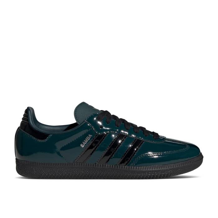 アディダス Adidas 【 Wmns Samba Og \u0027Aurora Ivy Core Black Silver\u0027 Women Aurora Ivy/Core Black/Silver Metallic 】 サンバ 中核グループ 黒いこと 黒いこと レディース 中核グループ 黒いこと 黒いこと Silver しろがね色・しろがね色