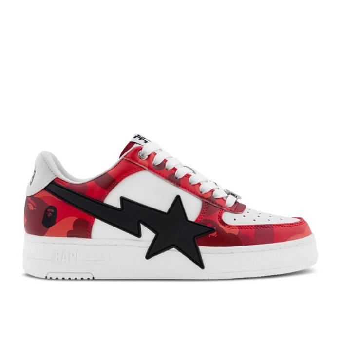 ベイプ Bape 【 Sta Os #1 M1 \u0027Red\u0027 Men Red 】 メンズ Red 赤・赤いこと