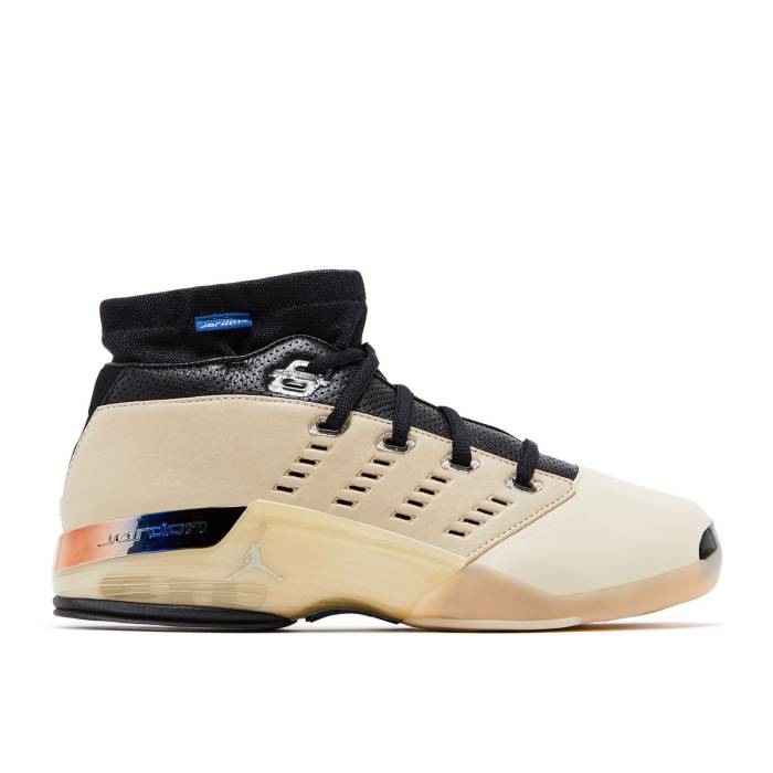 ナイキ エアジョーダン Air Jordan 【 Infinite Archives X Jordan 17 Retro Low \u0027Beach\u0027 Men Beach/Metallic Silver/Black 】 レトロ メンズ Silver しろがね色・しろがね色 黒いこと 黒いこと