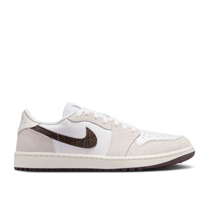 ナイキ エアジョーダン Air Jordan 【 Jordan 1 Low Golf \u0027Light Orewood Elephant\u0027 Men Light Orewood Brown/Baroque Brown 】 golf ゴルフ メンズ 赤銅色 赤銅色
