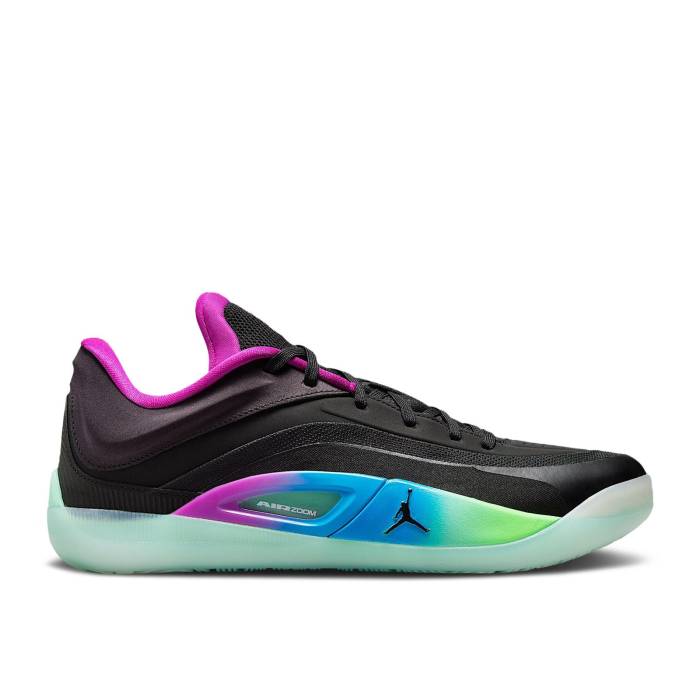 ナイキ エアジョーダン Air Jordan 【 Jordan Zion 4 \u0027Noah\u0027 Men Photo Blue/Vivid Purple/Green Glow/Volt 】 メンズ 青味 青み Purple 紫・パープル green 緑・緑であること