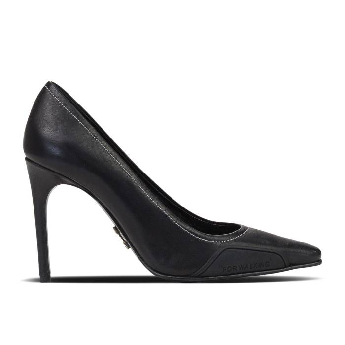 象牙色 Off-White 【 Wmns \u0027For Walking\u0027 Heel \u0027Black\u0027 Women Black 】 踵 レディース 黒いこと 黒いこと