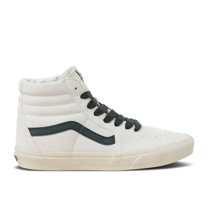 ヴァンズ Vans 【 Sk8-Hi Oversized Laces - White Black Men White 】 スケートハイ 白色 ホワイト メンズ 白色 ホワイト