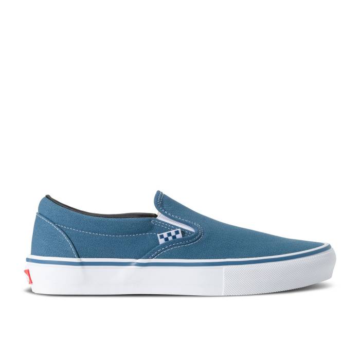 ヴァンズ Vans 【 Skate Slip-On \u0027Navy\u0027 Men Navy 】 Skate 滑る slip-on スリッポン メンズ 紺色 米国海軍