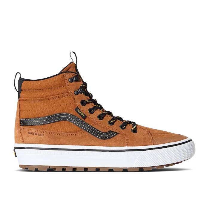 ヴァンズ Vans 【 Sk8-Hi \u0027Glazed Ginger Brown\u0027 Men Glazed Ginger Brown 】 滑るご機嫌 メンズ 赤銅色 赤銅色