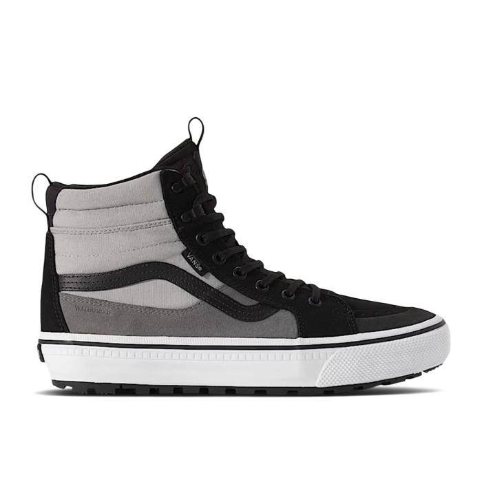 ヴァンズ Vans 【 Sk8-Hi \u0027Grey Black\u0027 Men Grey/Black 】 滑るご機嫌 メンズ 薄墨色 薄墨色 黒いこと 黒いこと