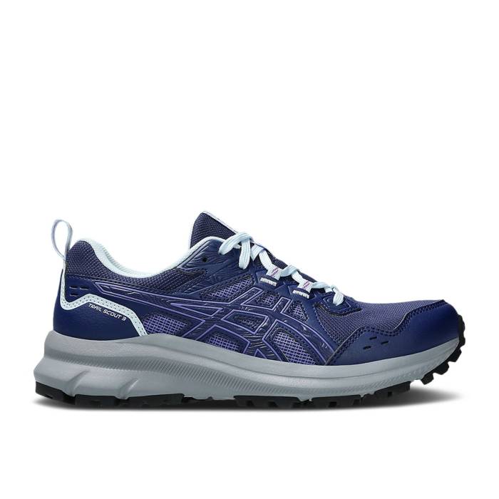 アシックス Asics 【 Wmns Trail Scout 3 \u0027Indigo Blue\u0027 Women Indigo Blue/Light Blue 】 案内者 レディース 藍色・インディゴ 青み 青色