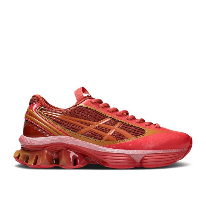 アシックス Asics 【 Kiko Kostadinov X Us6-S Gel Kinetic Fluent \u0027Cayenne\u0027 Men Cayenne/Copperhead 】 メンズ
