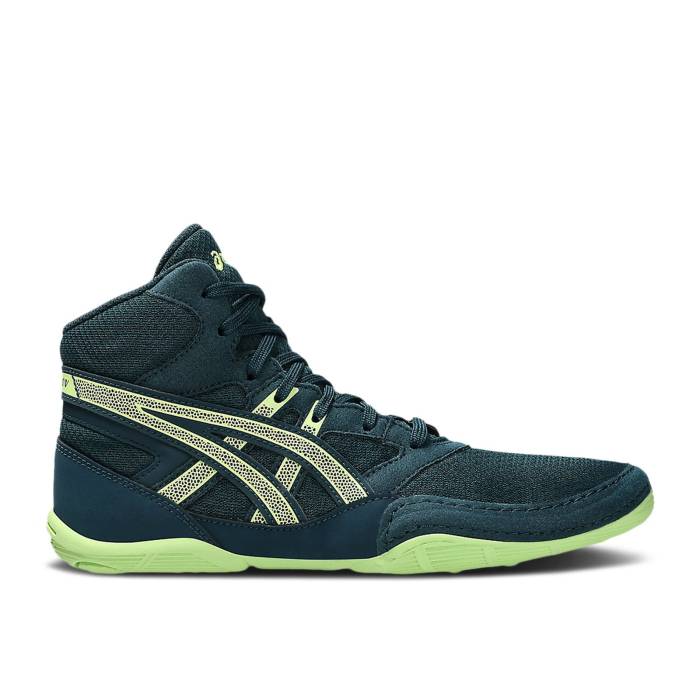 アシックス Asics 【 Snapdown 4 ガウス \u0027Tranquil Teal Lucid Yellow\u0027 Youth Tranquil Teal/Lucid Yellow 】 お坊っちゃん キッズ yellow 黄味がかった・黄色