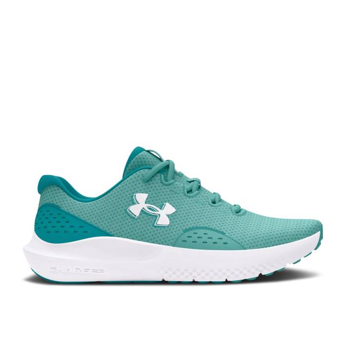 アンダーアーマー Under Armour 【 Wmns Surge 4 \u0027Radial Turquoise\u0027 Women Radial Turquoise/Circuit Teal/White 】 レディース 白いこと 白いこと