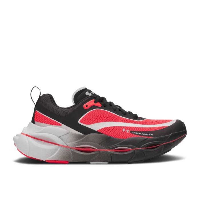 アンダーアーマー Under Armour 【 Wmns Halo Racer \u0027Black Racer Red\u0027 Women Black/Racer Red/Distant Grey 】 レディース 黒いこと 黒いこと Red 赤・赤いこと 薄墨色 薄墨色