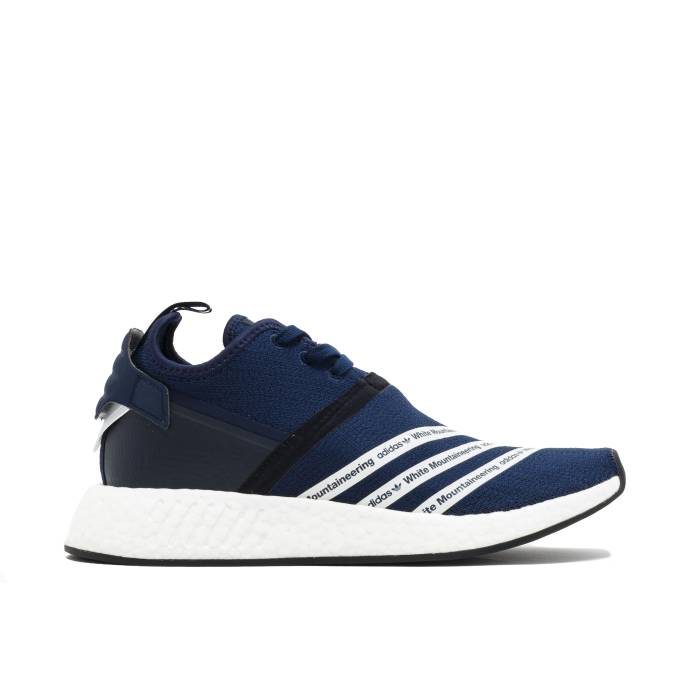 アディダス Adidas 【 White Mountaineering X Nmd R2 Pk \u0027Collegiate Navy\u0027 Men Collegiate Navy/Running White Footwear/Running White Footwear 】 白いこと 白いこと NMD メンズ 紺色 米国海軍 白いこと 白いこと