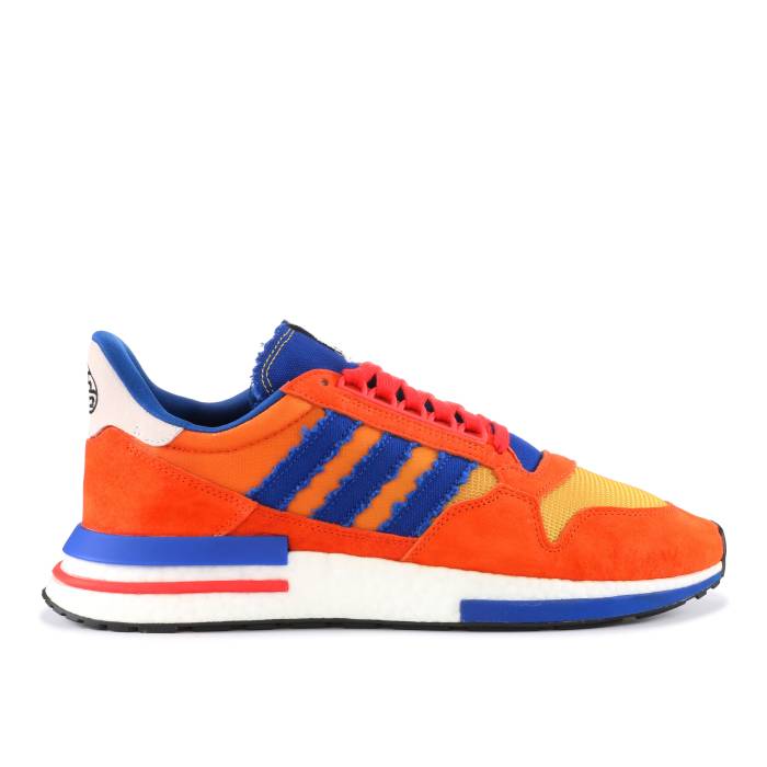 アディダス Adidas 【 Dragon Ball Z X Zx 500 Rm \u0027Son Goku\u0027 Men Orange/Collegiate Royal/Hi-Res Red 】 火竜 メンズ orange 橙・オレンジ色 Red 赤・赤いこと 靴-スニーカー-メンズ靴