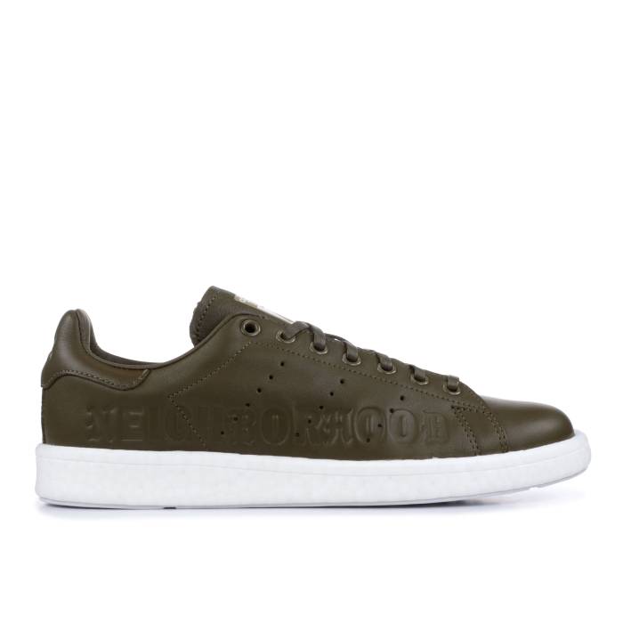 アディダス Adidas 【 Neighborhood X Stan Smith Boost \u0027Cali Thornhill Dewitt\u0027 Men Khaki Green/Khaki Green/White 】 ブースト メンズ カーキ green 緑・緑であること 白いこと 白いこと