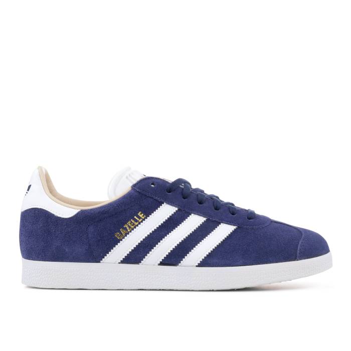 アディダス Adidas 【 Wmns Gazelle 'Noble Indigo' Women Noble Indigo/Footwear White/Linen 】 ガゼル レディース 藍色・インディゴ 白色 ホワイト｜スニケス