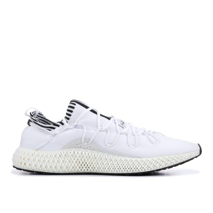 アディダス Adidas 【 Y-3 Runner 4D Ii 'Core White' Men Core White/Core Black/Core White 】 メンズ コア 白色 ホワイト 黒色 ブラック