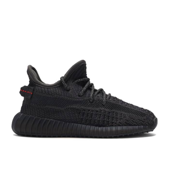 アディダス Adidas 【 Yeezy Boost 350 V2 Infant \u0027Black Non-Reflective\u0027 Infant Black/Black/Black 】 ブースト もの言う花 黒いこと 黒いこと