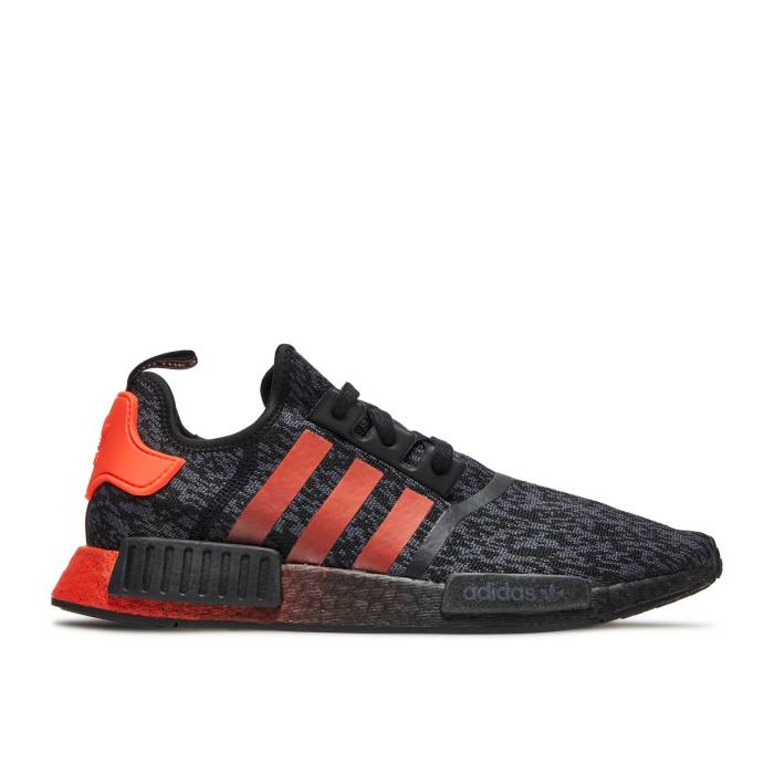 アディダス Adidas 【 Nmd_R1 'Pirate Solar Red' Men Core Black/Solar Red/Core Black 】 メンズ コア 黒色 ブラック Red 赤・レッド|スニケス