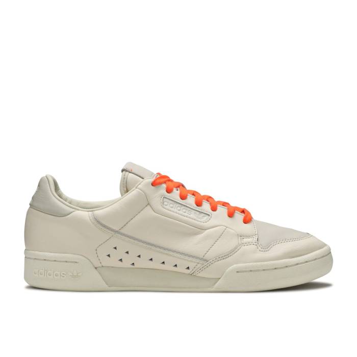 アディダス Adidas 【 Pharrell Williams X Continental 80 Cream Men Ecru Tint/Cream White/Clear Brown 】 メンズ クリーム 白色 ホワイト 茶色 ブラウン