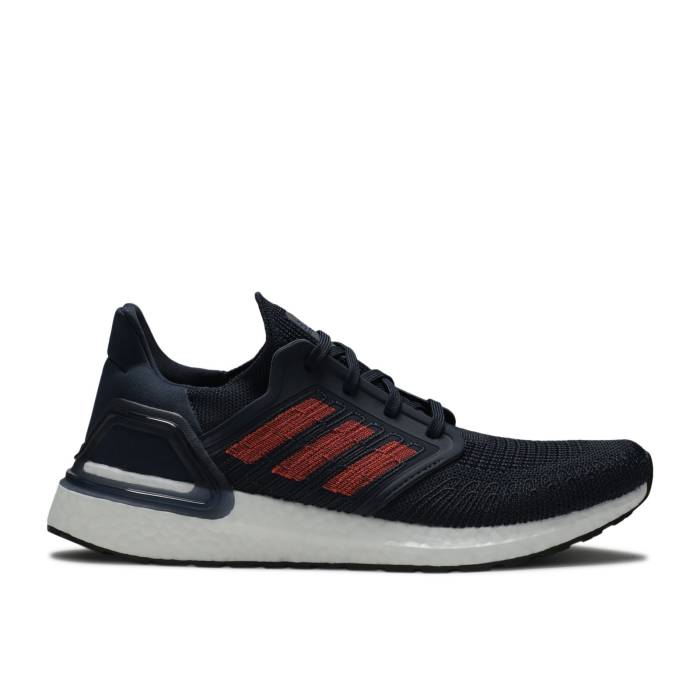 アディダス Adidas 【 Ultraboost 20 \u0027Collegiate Navy\u0027 Men Collegiate Navy/Solar Red/Team Royal Blue 】 メンズ 紺色 米国海軍 Red 赤・赤いこと Team 野球クラブ 青碧 青碧