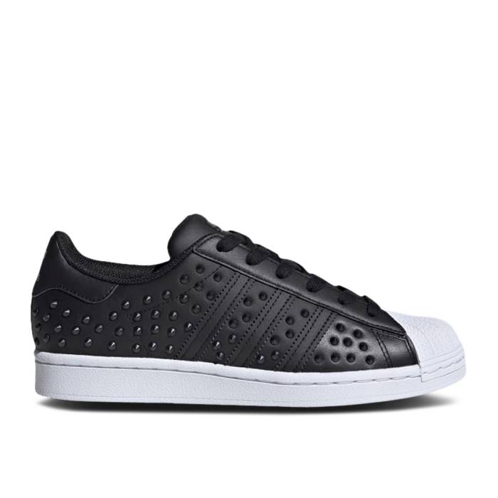 アディダス Adidas 【 Superstar \u0027Studs\u0027 Men Cloud White/Core Black/Gold Metallic 】 Superstar はやりっ児 メンズ 白いこと 白いこと 中核グループ 黒いこと 黒いこと ゴールド