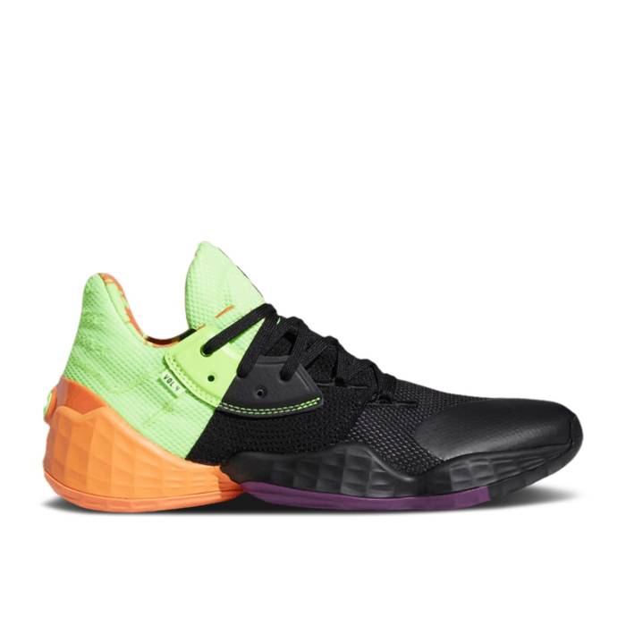 アディダス Adidas 【 Harden Vol 4. 'Two Tone' Men Core Black/Amber Tint/Glory Purple 】 ハーデン メンズ コア 黒色 ブラック Purple 紫・パープル|スニケス