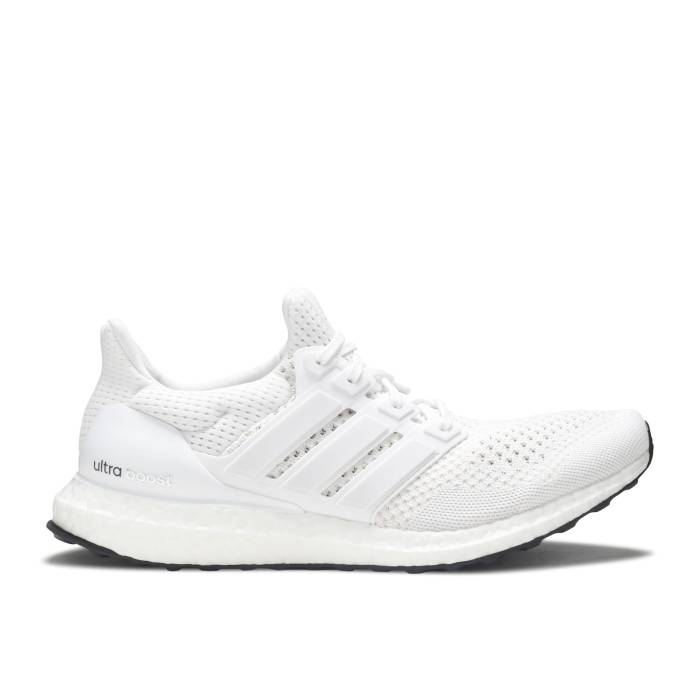 アディダス Adidas 【 Ultraboost 1.0 Retro Triple White 2020 Men Cloud White/Cloud White/Silver Metallic 】 レトロ メンズ 白色 ホワイト Silver 銀色・シルバー